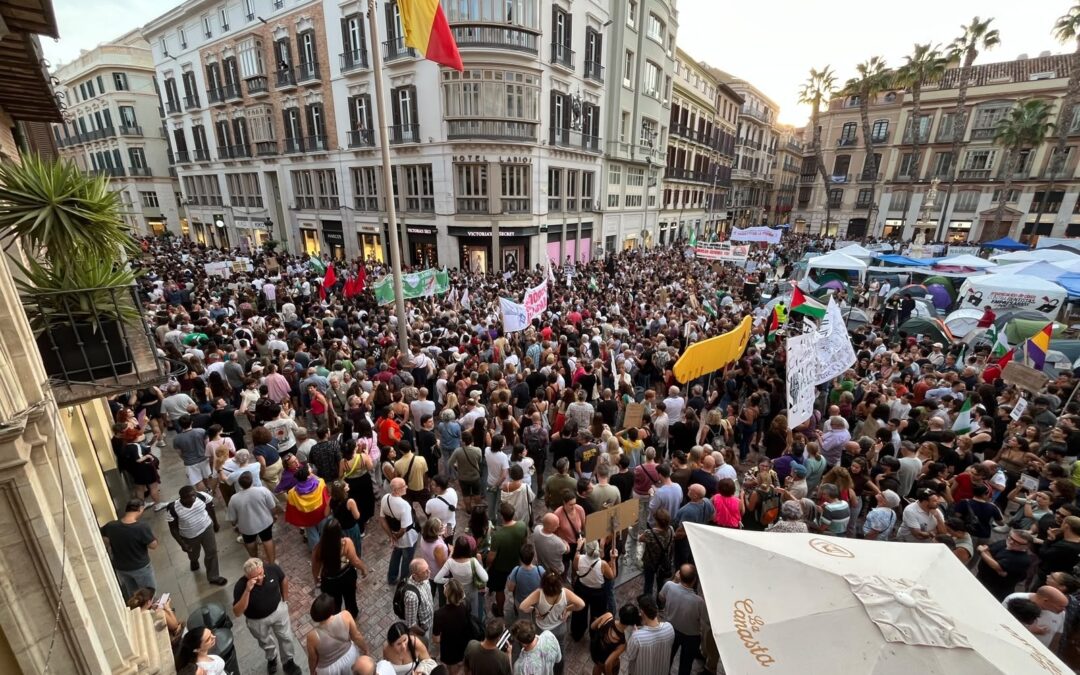 50.000 personas toman las calles de Málaga para exigir soluciones ante el problema estructural de la vivienda
